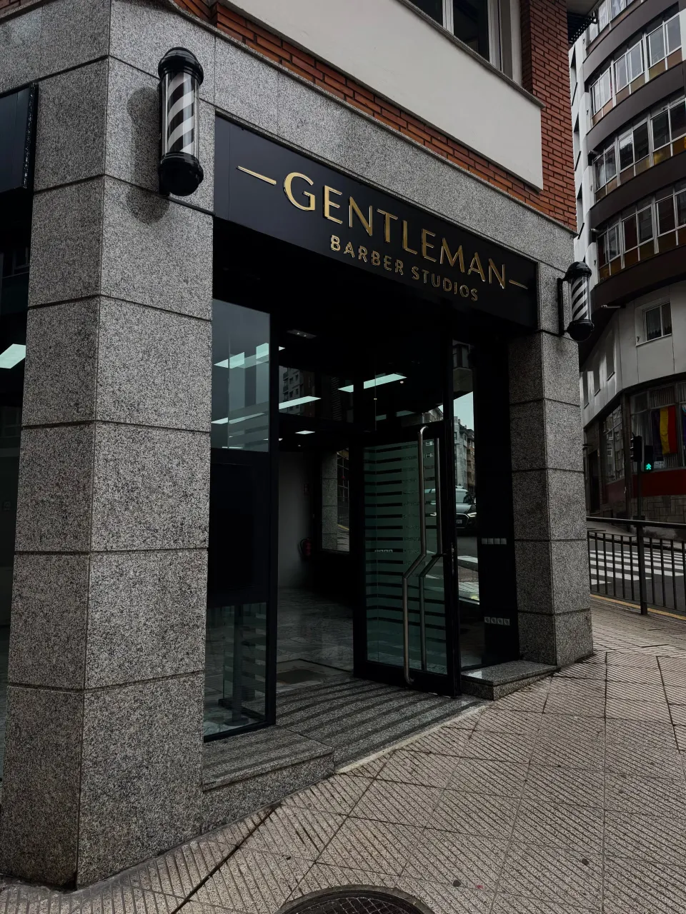 Fachada de Gentleman Barber Studios
